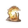 thumbnail image 3 of Figura de nacimiento de Jesús Gloria escultura acrílica 18,2 cm x 20 cm, 3 of 9