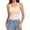Beige, variant on Built-in Bra Camisole for Women - U Neck High Stretch Shapewear, Slim Fit Sleeveless Tank for Any Occasion