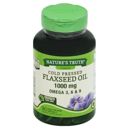 Natures Truth Natures Truth  Flaxseed Oil, 90 ea