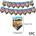 thumbnail image 2 of Roblox Birthday Party Decoration Set Banners Balloon Cake Toppers Swirls 100pcs, 2 of 15