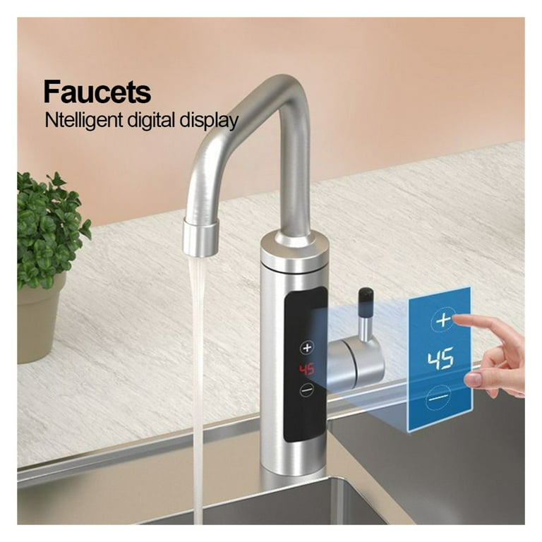 Kitchen Faucet Digital Control Electric Faucet Tankless Water