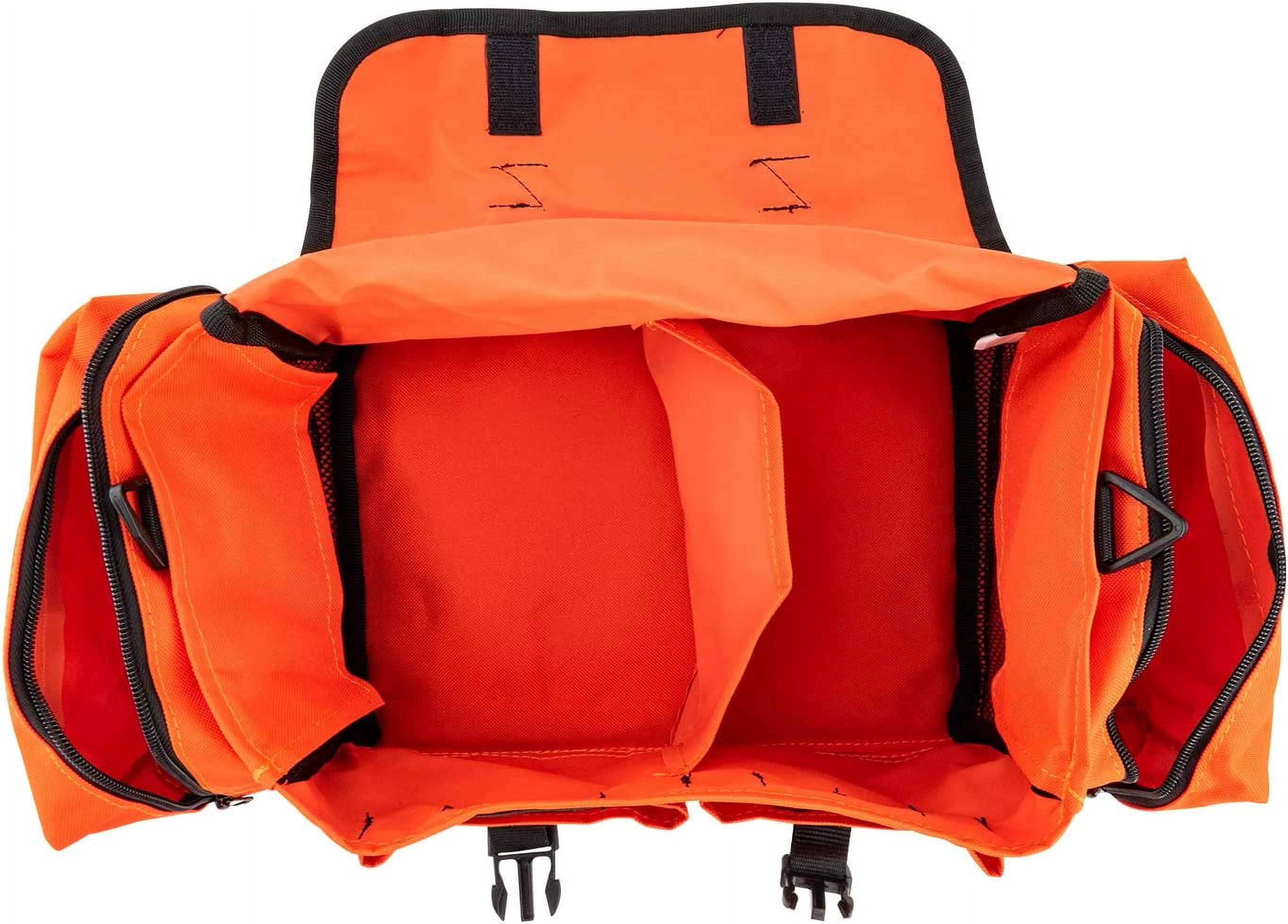 LINE2design EMS First Aid Kit, Emergency Rescue Trauma Bag, Orange, 1 Pack