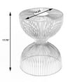 thumbnail image 5 of Butler Specialty Company Nicola Outdoor Contemporary Metal Side Table In Black, 5 of 6