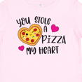 thumbnail image 4 of Inktastic Valentine's Day You Stole a Pizza of My Heart Boys or Girls Baby T-Shirt, 4 of 5