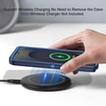 thumbnail image 6 of I-HONVA Compatible with Samsung Galaxy S26 Ultra Case,3-Layer Military-Grade Drop Protection Anti-Slip Bumper Rugged Shockproof Dustproof Protection Phone Case,Navy Blue, 6 of 7