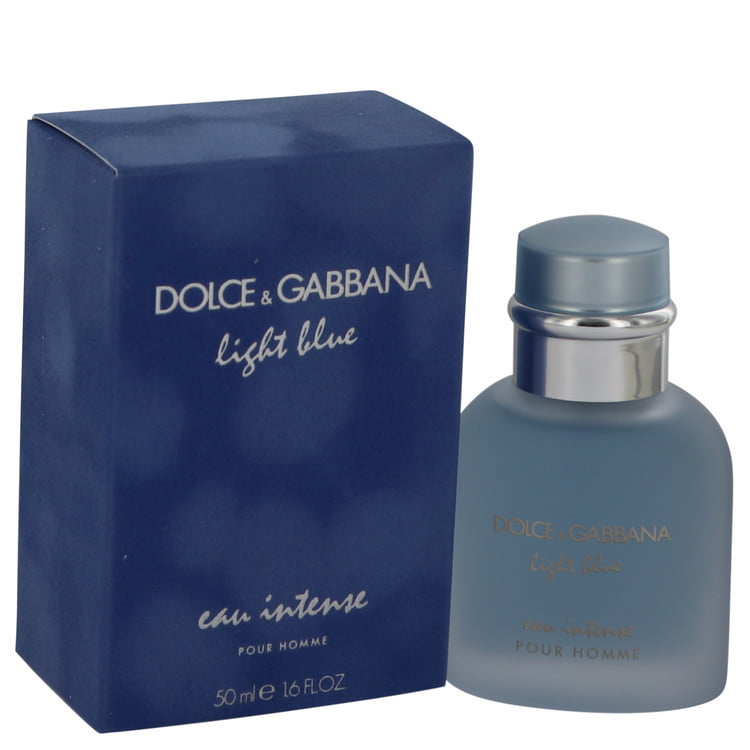 Light Blue Eau Intense by Dolce & Eau De Parfum Spray 1.7 oz for Men -