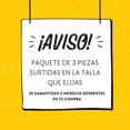 thumbnail image 3 of Pack De 3 Pantalones Corte Recto Básicos Modernos Juveniles, 3 of 8
