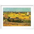 thumbnail image 2 of Art.com Harvest At La Crau with Montmajour In The Background Art Print by Vincent van Gogh, White Frame Wall Art, 29" x 21", 2 of 5