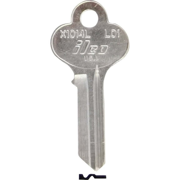 Ilco X1014L Lori LO1 Key Blank Bag of 10
