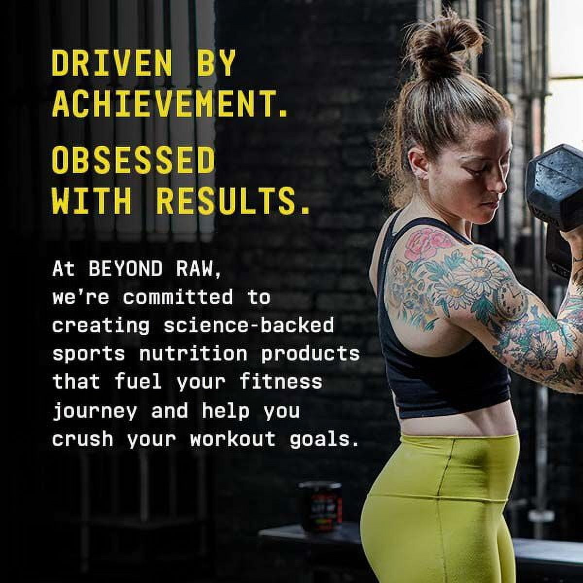 BEYOND RAW Creatine HCl Powder for Men and Women, Muscle Strength and Growth, Energy Production, Athletic Performance, Cognitive Support, Cellular Hydration, Science-Backed, Lab Grade, 120 Servings