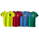 thumbnail image 1 of 4 Pack Playera de Futbol infantil, deportiva, Dryfit. Unisex. De 4 a 11 años, 1 of 5
