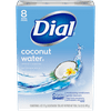 Dial Skin Care Bar Soap, Coconut Water, 4 oz, 8 Bars