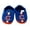 Chicago Cubs, variant on Texas Longhorns Slipper - Youth 4-7 Size 8-9 Stripe - (1 Pair) - M - Forever Collectibles