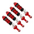 thumbnail image 3 of 4 Pieces 1:12 Metal Front and Rear Shock Absorber Damper for Model RC Car Red, 3 of 8