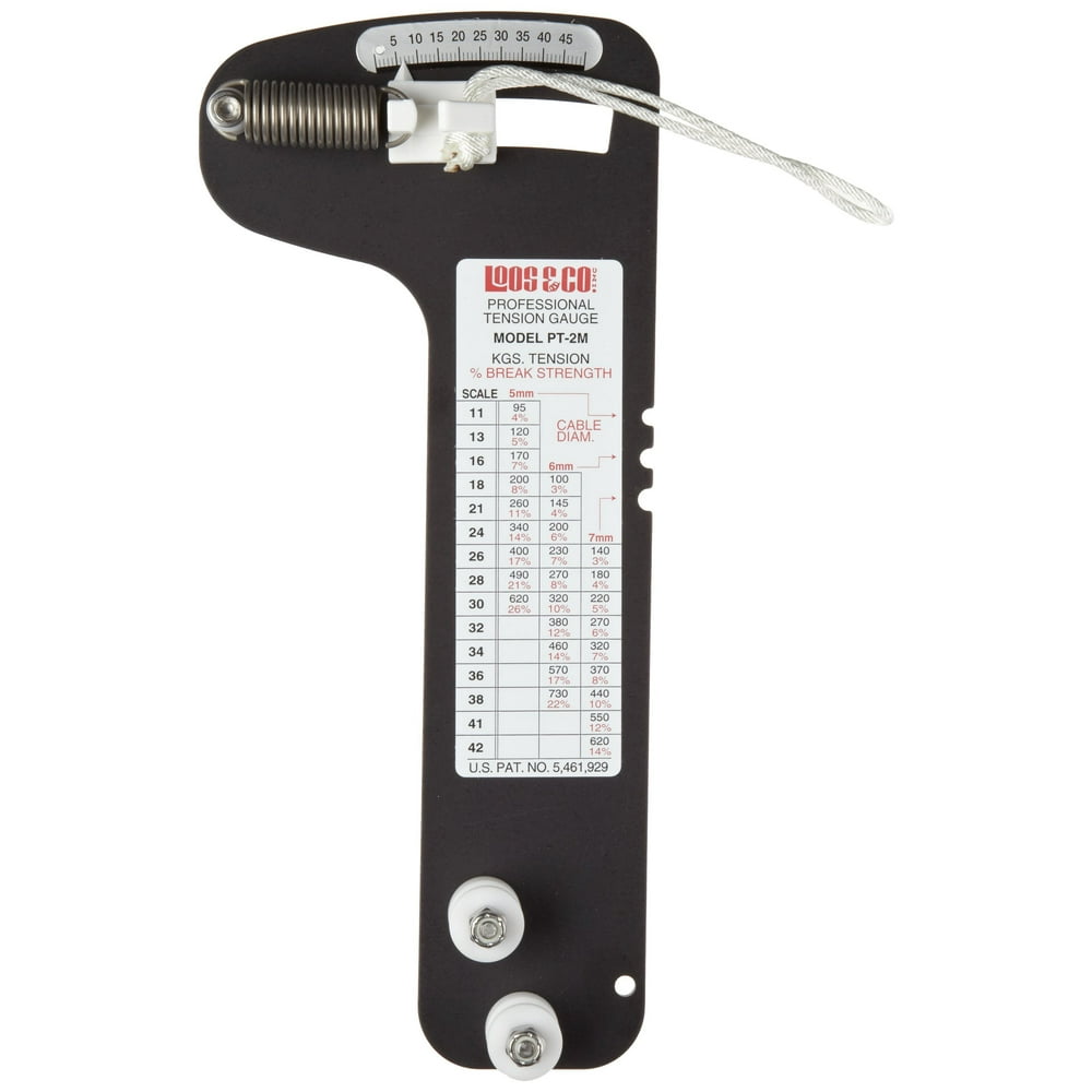 Loos & Co. 04.573.02 Sailboat Rigging Tension Gauge from , PT2M Professional Metric Hands