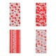 thumbnail image 5 of Nvzi 150 bolsas de celofán para caramelos navideños, bolsas de celofán para golosinas navideñas con lazos para recuerdos de fiestas navideñas, cuatro estilos de cabello mezclados E, 5 of 5