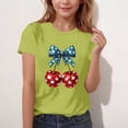 thumbnail image 3 of T-Shirt pour Enfants, Imprimé de la Fête de l'Indépendance à Manches Courtes et Col Rond, Haut Décontracté et Polyvalent pour Garçons et Filles de 3 à 15 Ans, 3 of 6
