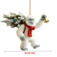 thumbnail image 3 of Adornos navideños para colgar en la puerta, adornos navideños acrílicos para el árbol de Navidad, adornos navideños para el hogar, decoración navideña, adornos navideños festivos, adornos navideños pa, 3 of 7