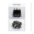 thumbnail image 5 of 12V ATV UTV Winch Rocker Switch with Thumb Control 250A Solenoid Relay Contactor, 5 of 5