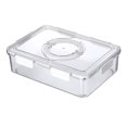 thumbnail image 2 of Ganfancp Conservación de Alimentos Caja Sellada Tanque de Almacenamiento para Cereales Caja Grande de Almacenamiento de Alimentos de Cocina Fruta Seca Té Tanque Sellado Liquidación Ventas Hoy Ofertas, 2 of 5