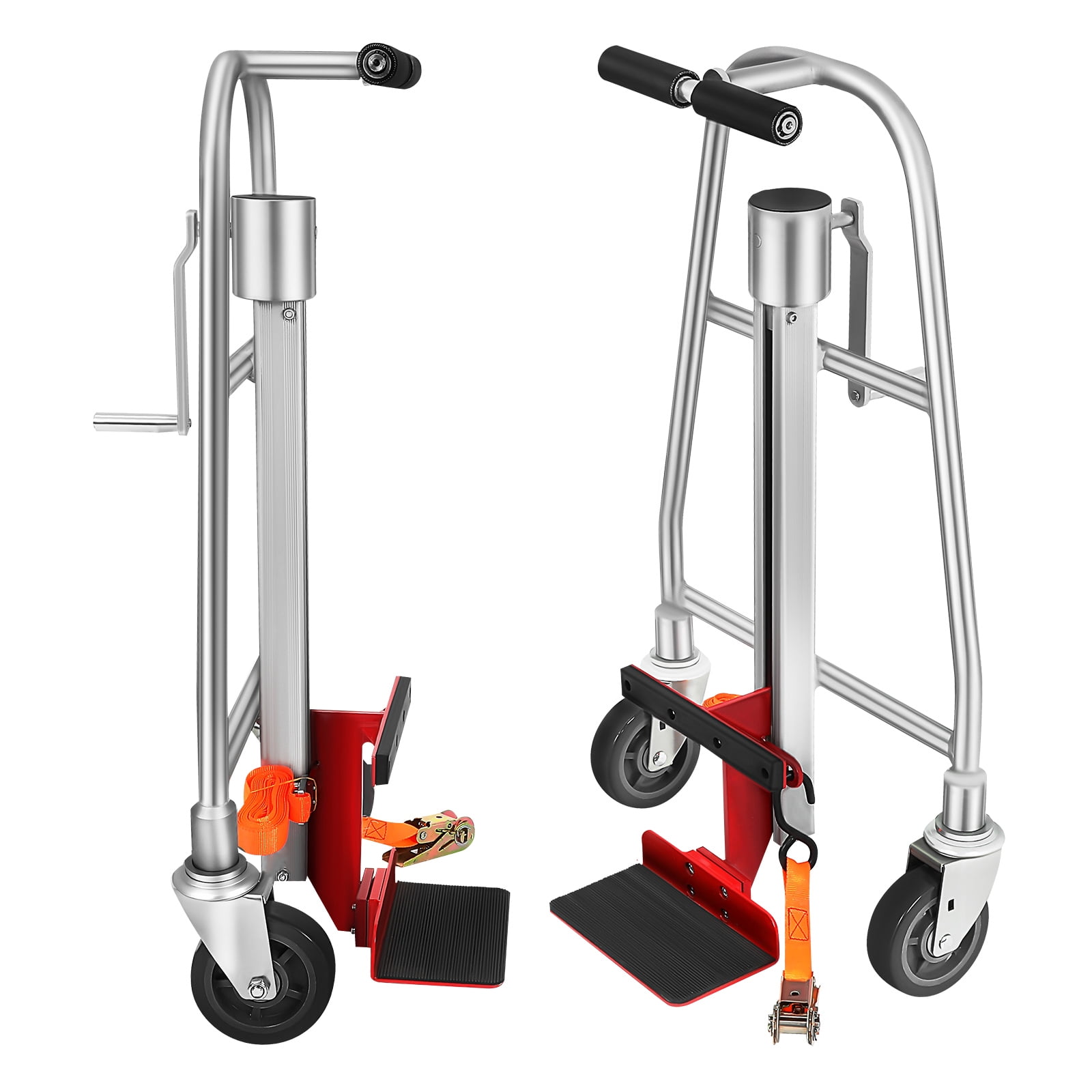 LEDMOMO Heavy Duty Furniture Dolly with Aluminum Frame for Hotel Moving and Lifting