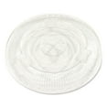 thumbnail image 3 of Boardwalk BWKPET912STRAW Crystal-Clear Cold Cup Straw-Slot Lids Fits 9 oz. Squat and 12 oz. PET Cups (1000/Carton), 3 of 11