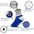 thumbnail image 2 of Toddler Non Slip Socks- 12 Pairs Anti Skid Kids Socks Cute Crew Grips Sock for 1-7 Years Boys Girls Children, 2 of 7