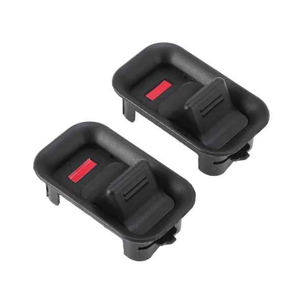 Unique Bargains 2pcs Front Rear Power Door Lock Switch Control Knob Button for Chevy Avalanche Silverado Suburban Tahoe for GMC Sierra Yukon for Cadillac Escalade Replace No.15172121/75397