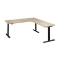 thumbnail image 2 of Move 60 Series 72W L Shaped Standing Desk in Natural Elm - Engineered Wood, 2 of 7