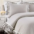 thumbnail image 3 of Lush Decor Ella Shabby Chic Ruffle Lace 3Pc Cmfrtr, 3 of 7