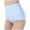 Light Blue, variant on HAOTAGS Period Underwear for Women,High Waist Ventilated Breathable Protection Underwear Hot Pink L