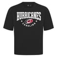 thumbnail image 2 of Men's Levelwear Black Carolina Hurricanes Luxe Signature Knit T-Shirt, 2 of 3
