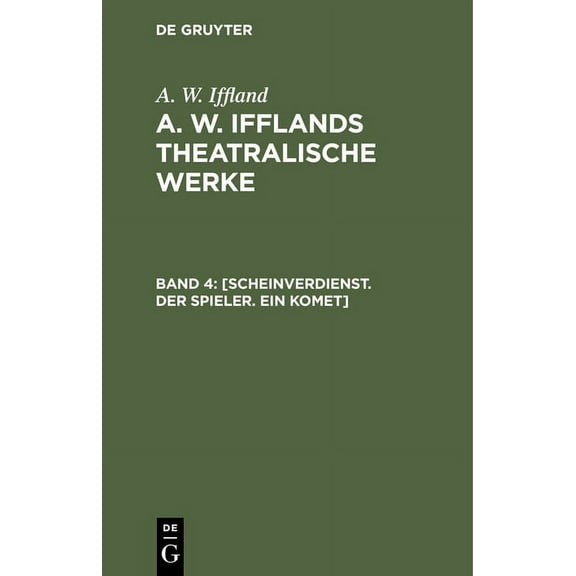 [Scheinverdienst. Der Spieler. Ein Komet], (Hardcover)