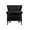 Black - Velvet, variant on Guyou Mid Century Accent Chair Modern Button Tufted Armchair Wingback Club Chair Velvet Single Sofa Lounge Chair with Pillow for Living Room Bedroom, Blue