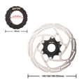 thumbnail image 3 of Bike Centerlock Disc Brake Rotor Stainless Steel Rotor with Lockring for MTB Mountain Road Bike, 3 of 6