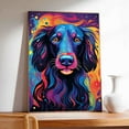 thumbnail image 3 of Flat Coated Retriever Watercolor Dog Art Print Poster, Wall art Painting Decor, Puppies Colorful, Puppy Pop Art Home Decor Artwork For Bedroom Living Room Bathroom Decor,, 3 of 5