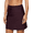 Dark Purple, variant on Women's High Waisted Swim Skirt With Bikini Bottom Tankini Swimsuit