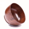 thumbnail image 1 of PEACNNG Sustainable Wooden Bowls Set - Rustic Japanese Style for Rice  Soup & Salad - Durable  Rust-Resistant Kitchen & Dining Tableware, 1 of 5