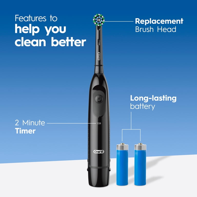 Oral-B Toothbrush, ProClean CrossAction, Battery Powered Electric