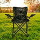thumbnail image 3 of Sillas Camping Duralife Plegable Portatil 2 Piezas Verde Militar, 3 of 7