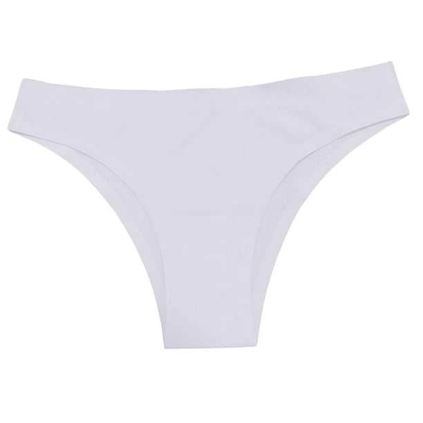 de color Lenceria sin costuras Calzoncillos de cintura baja XL Zulema Ropa interior de tanga para mujer Walmart en linea