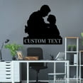 thumbnail image 3 of Handmadetneonsign Custom Son Father Daughter Soldier Metal Wall Art LED Light, Father and Son Name, 3 of 5