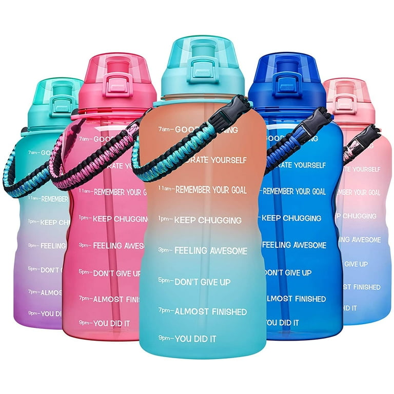 1 Gallon Leakproof BPA Free Fitness Sports Water Bottle