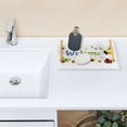 thumbnail image 7 of Ryvnso Ladybugs Welcome Bathroom Tray Vanity Countertop Trays Acrylic Organizer, 7 of 7