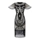 thumbnail image 1 of Vestido de fiesta estilo Gatsby de los años 20 con cuentas, malla retro, manga corta, lentejuelas y borlas, vestido de fiesta, 1 of 2