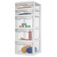thumbnail image 6 of Sterilite Plastic 5 Drawer Tower White Set of 2, 6 of 6
