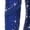 Navy Blue, variant on Women's Long Sleeve Figure Ice Skating Shiny Rhinestone Ballet Skirted Leotard Dress Black M