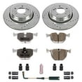 thumbnail image 3 of PowerStop Rear Z26 Street Warrior Carbon-Fiber Ceramic Brake Pad and Drilled and Slotted Rotor Kit Fits: BMW Select Models K5731-26, 3 of 9