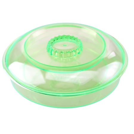 

Clear Acrylic Tortilla Warmer Container 7-3/4-Inch - Apple Green
