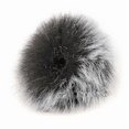 thumbnail image 1 of Microphone Windshield Furry Fur Windproof Muff Windscreen Cover For Sony Rode Boya Lapel Lavalier Mic 5mm 10m WindShield, 1 of 5